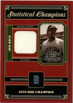 2004 Donruss Timeless Treasures - Statistical Champions #SC-24 Jim Rice Front