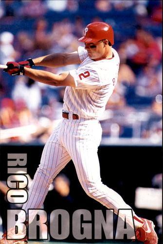 1998 Philadelphia Phillies Photocards #NNO Rico Brogna Front