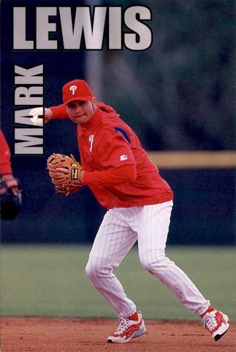 1998 Philadelphia Phillies Photocards #NNO Mark Lewis Front