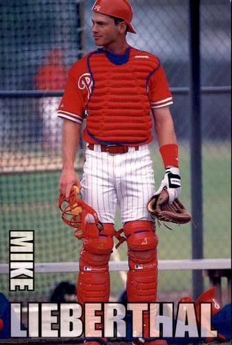 1998 Philadelphia Phillies Photocards #NNO Mike Lieberthal Front