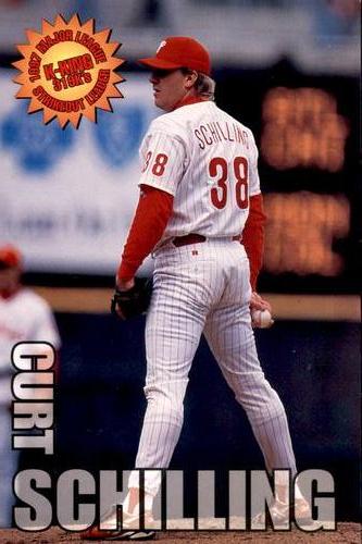 1998 Philadelphia Phillies Photocards #NNO Curt Schilling Front