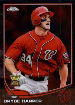 2017 Topps Chrome Update - Topps All-Rookie Cup #TARC-1 Bryce Harper Front