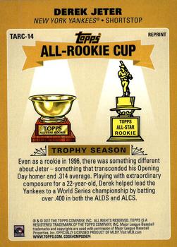 2017 Topps Chrome Update - Topps All-Rookie Cup #TARC-14 Derek Jeter Back