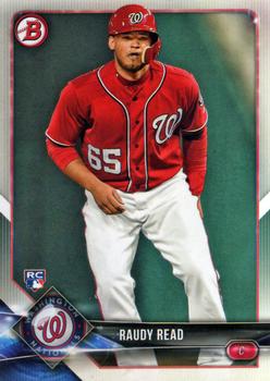 2018 Bowman #20 Raudy Read Front