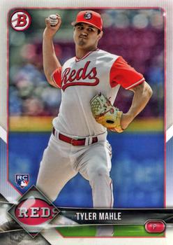 2018 Bowman #32 Tyler Mahle Front
