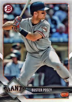 2018 Bowman #79 Buster Posey Front