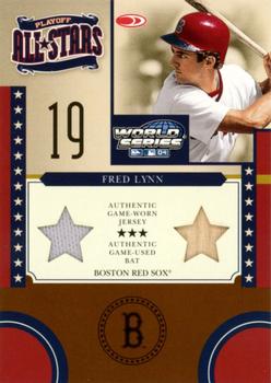 2004 Donruss World Series - Playoff All-Stars Material 2 #PAS-14 Fred Lynn Front