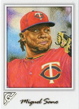 2017 Topps Gallery #77 Miguel Sano Front