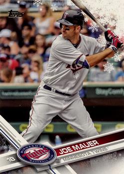 2017 Topps Holiday #HMW18 Joe Mauer Front