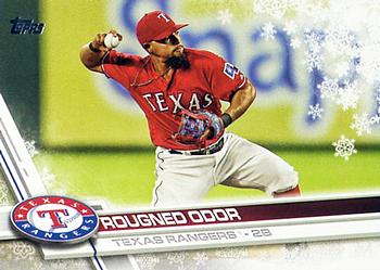 2017 Topps Holiday #HMW34 Rougned Odor Front