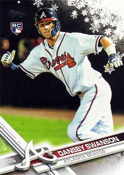 2017 Topps Holiday #HMW35 Dansby Swanson Front