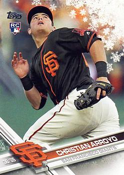 2017 Topps Holiday #HMW37 Christian Arroyo Front