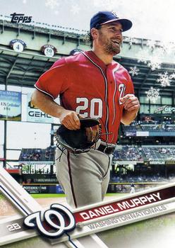 2017 Topps Holiday #HMW51 Daniel Murphy Front