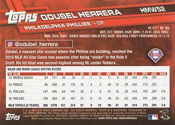 2017 Topps Holiday #HMW52 Odubel Herrera Back