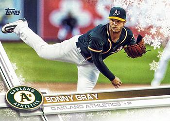2017 Topps Holiday #HMW59 Sonny Gray Front