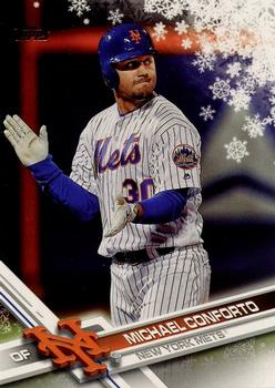 2017 Topps Holiday #HMW92 Michael Conforto Front