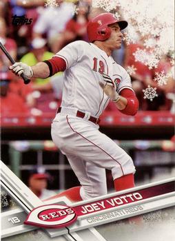 2017 Topps Holiday #HMW94 Joey Votto Front