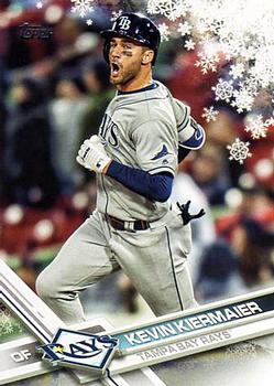 2017 Topps Holiday #HMW97 Kevin Kiermaier Front