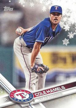 2017 Topps Holiday #HMW107 Cole Hamels Front
