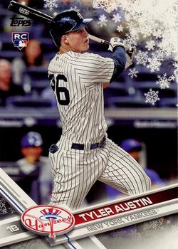 2017 Topps Holiday #HMW112 Tyler Austin Front