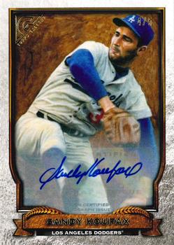 2017 Topps Gallery - Hall of Fame Gallery Autographs #HOF-15 Sandy Koufax Front