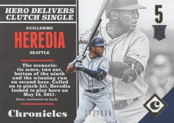 2017 Panini Chronicles - Gold #136 Guillermo Heredia Front