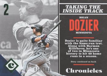 2017 Panini Chronicles - Green #91 Brian Dozier Front
