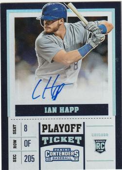 2017 Panini Chronicles - Contenders Rookie Playoff Ticket #11 Ian Happ Front