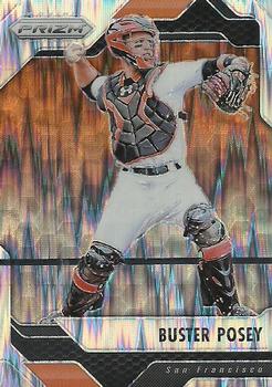 2017 Panini Chronicles - Prizm Flash #35 Buster Posey Front