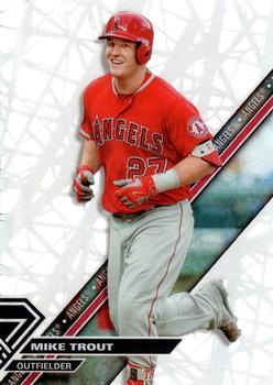 2017 Topps High Tek - Pattern 6A - Stadium / 6B - Shatter #HT-MT Mike Trout Front
