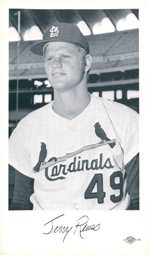 1970 St. Louis Cardinals Photocards #NNO Jerry Reuss Front