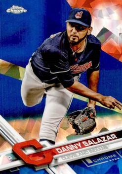 2017 Topps Chrome Sapphire Edition #56 Danny Salazar Front