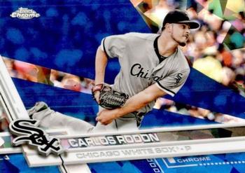 2017 Topps Chrome Sapphire Edition #59 Carlos Rodon Front