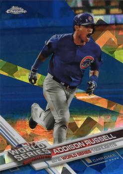 2017 Topps Chrome Sapphire Edition #78 Addison Russell Front