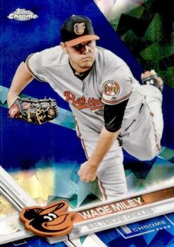 2017 Topps Chrome Sapphire Edition #183 Wade Miley Front
