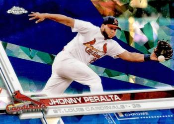 2017 Topps Chrome Sapphire Edition #368 Jhonny Peralta Front
