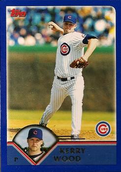 2003 Topps #16 Kerry Wood Front