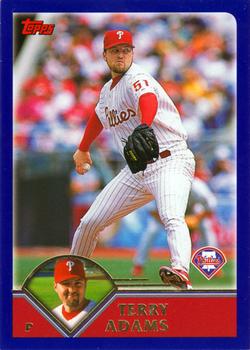 2003 Topps #86 Terry Adams Front