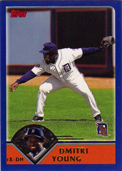 2003 Topps #582 Dmitri Young Front