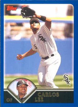 2003 Topps #599 Carlos Lee Front