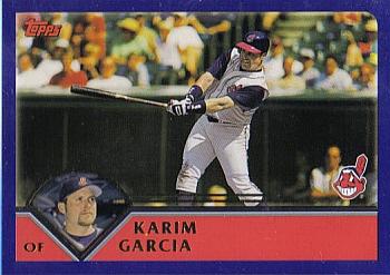 2003 Topps #626 Karim Garcia Front