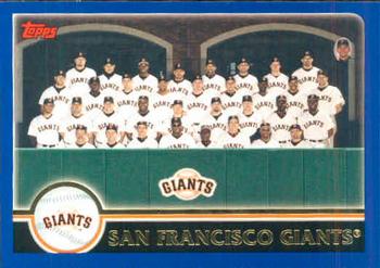 2003 Topps #654 San Francisco Giants Front