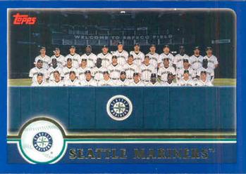 2003 Topps #655 Seattle Mariners Front