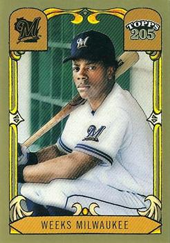 2003 Topps 205 #187 Rickie Weeks Front