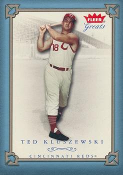 2004 Fleer Greats of the Game - Blue #69 Ted Kluszewski Front