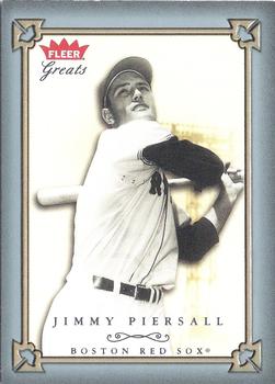 2004 Fleer Greats of the Game - Blue #105 Jimmy Piersall Front