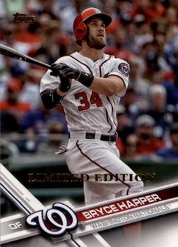 2017 Topps - Limited Edition #34 Bryce Harper Front