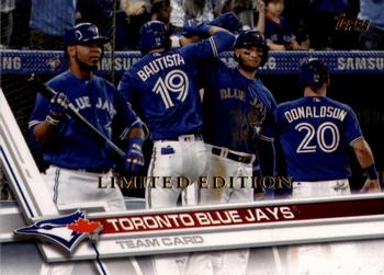 2017 Topps - Limited Edition #37 Toronto Blue Jays Front