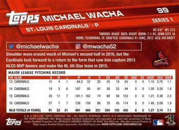 2017 Topps - Limited Edition #99 Michael Wacha Back