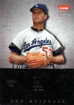 2004 Fleer Greats of the Game - Glory of Their Time #14 GOT Don Drysdale Front